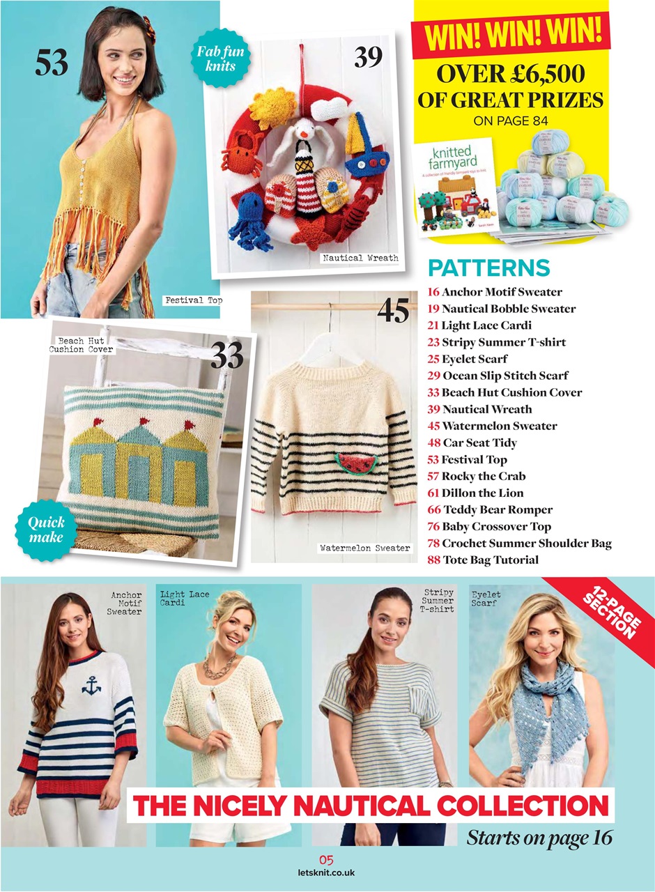 Let's Knit Preview Pages