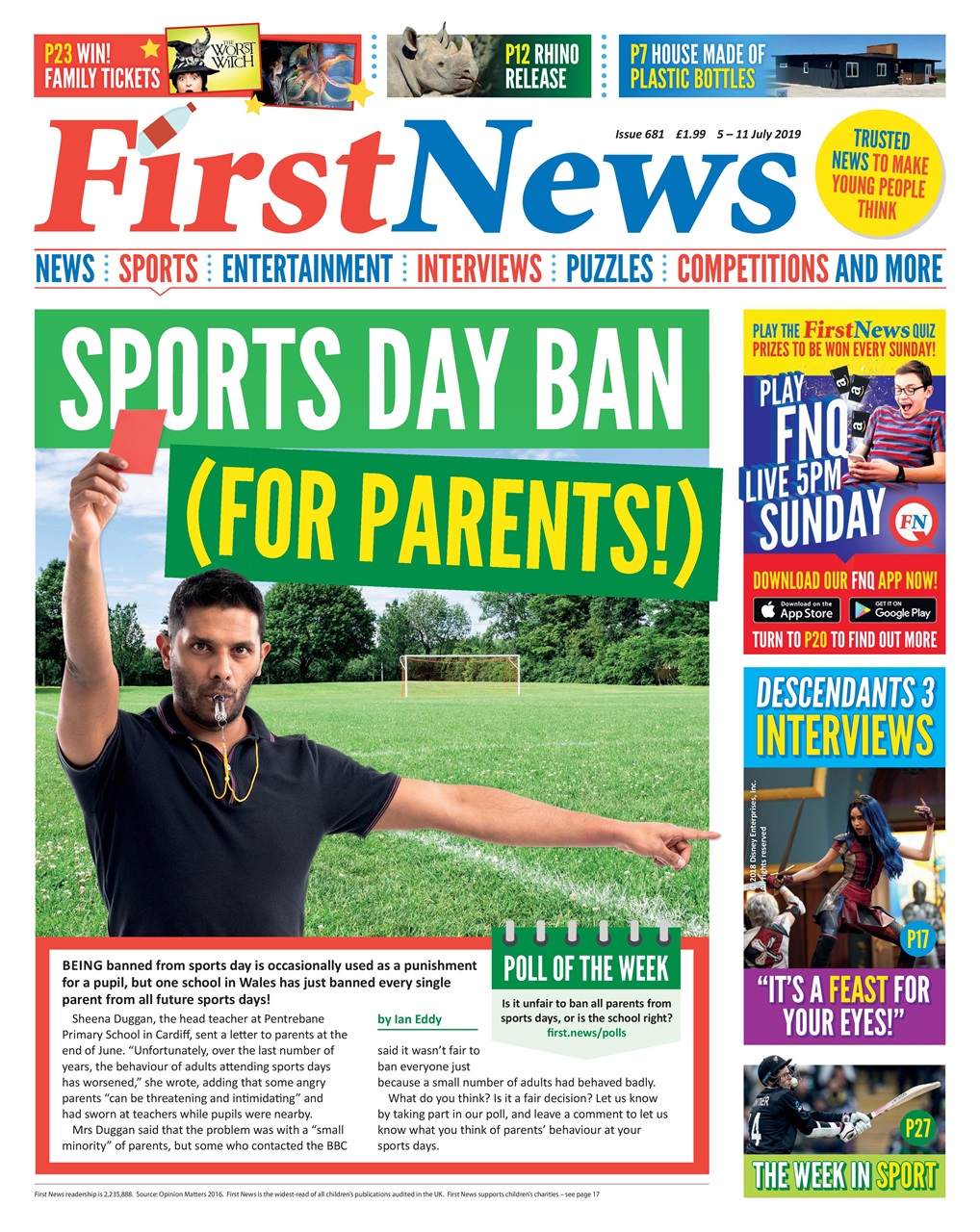 First News Preview Pages