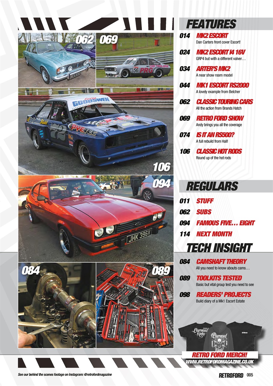 Retro Ford Preview Pages