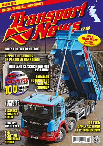 Transport News issue August 2019