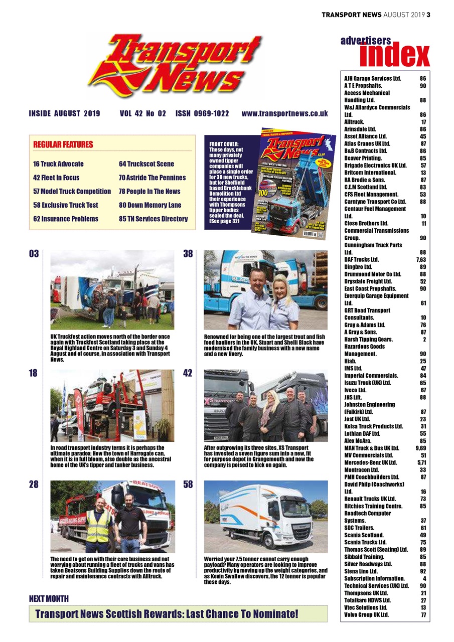 Transport News Preview Pages