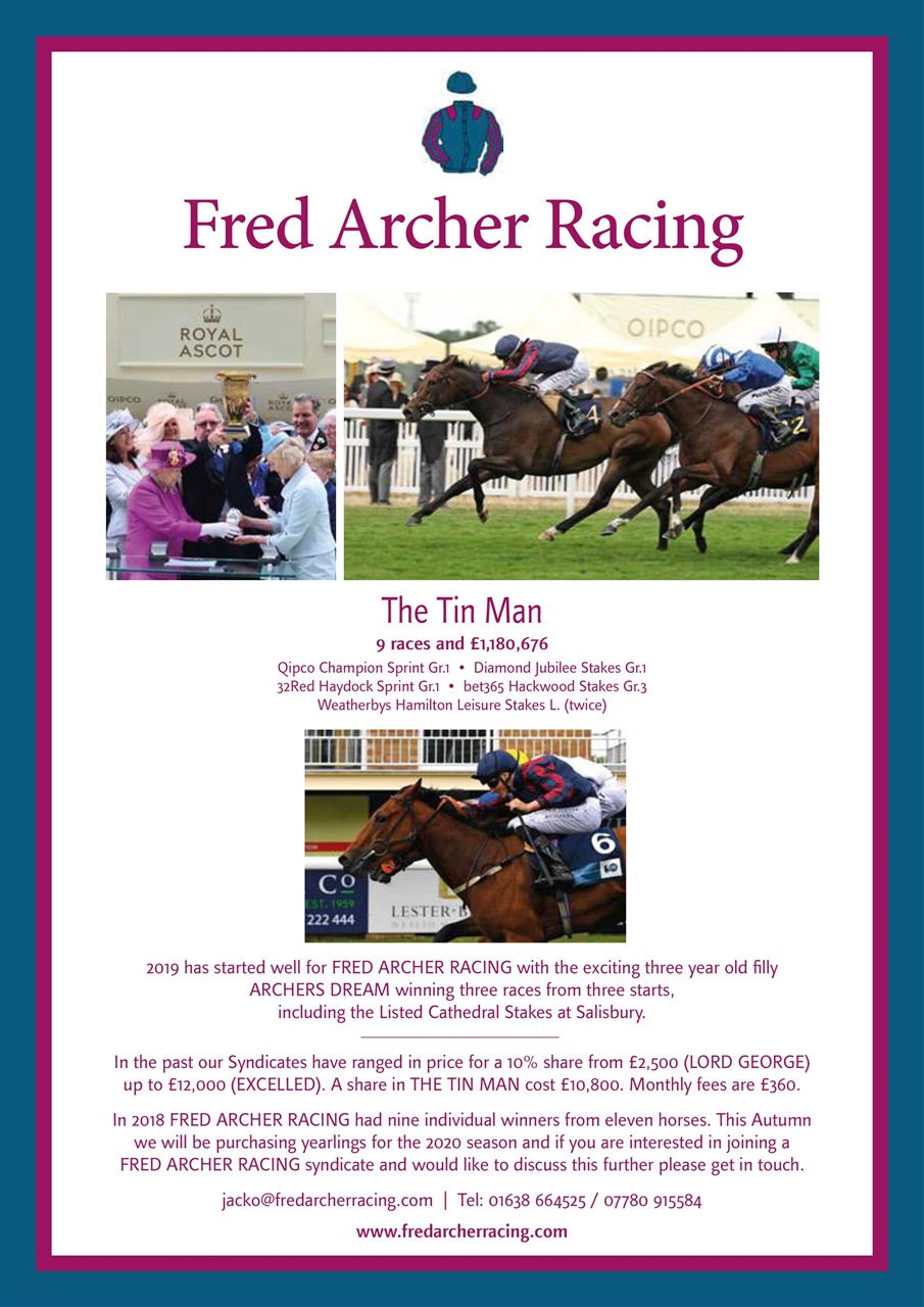 The Owner Breeder Preview Pages