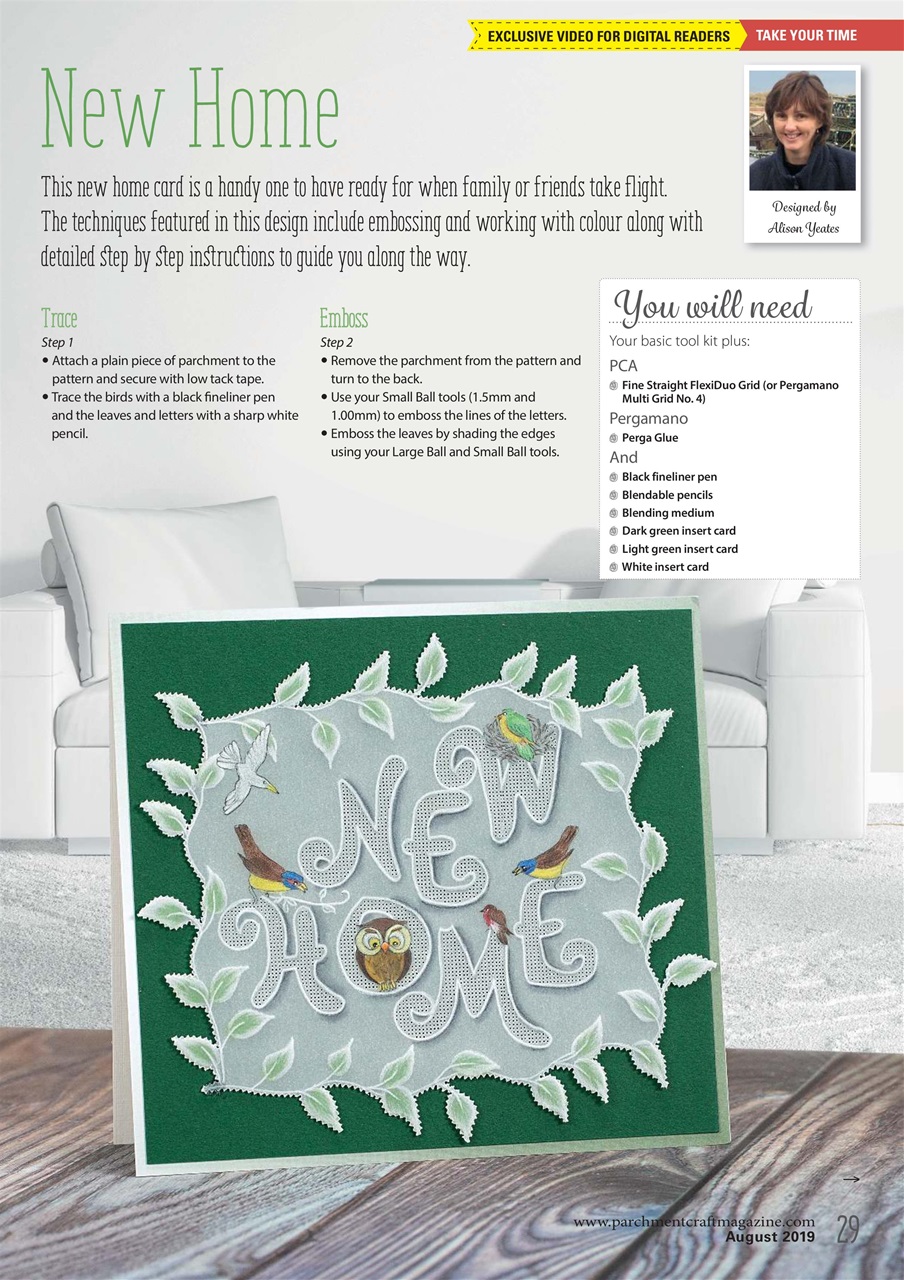 Parchment Craft Preview Pages