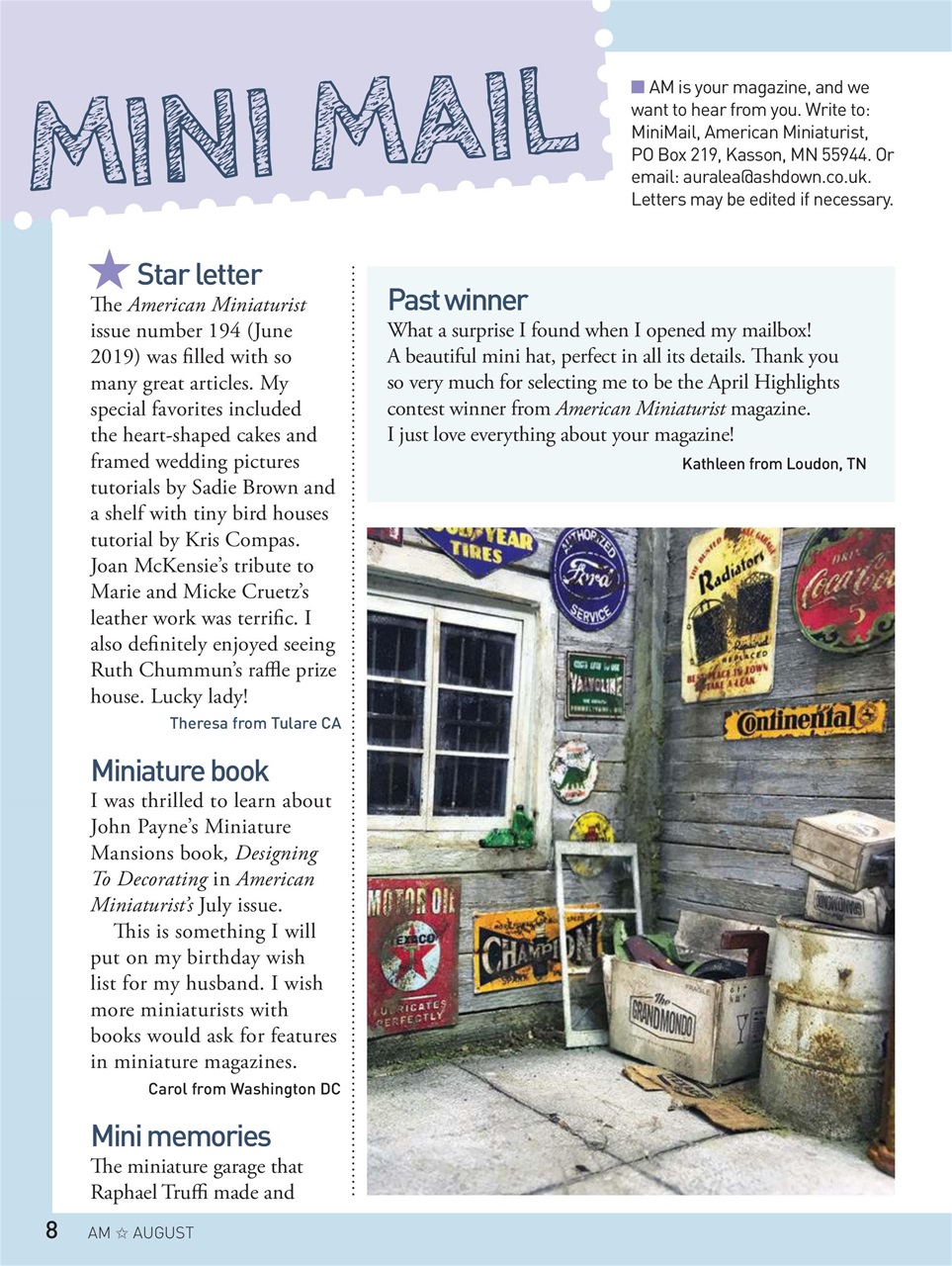 American Miniaturist Preview Pages