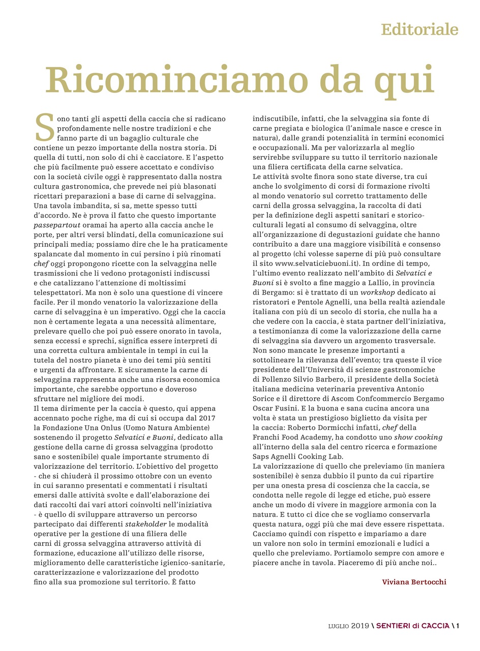SENTIERI DI CACCIA Preview Pages