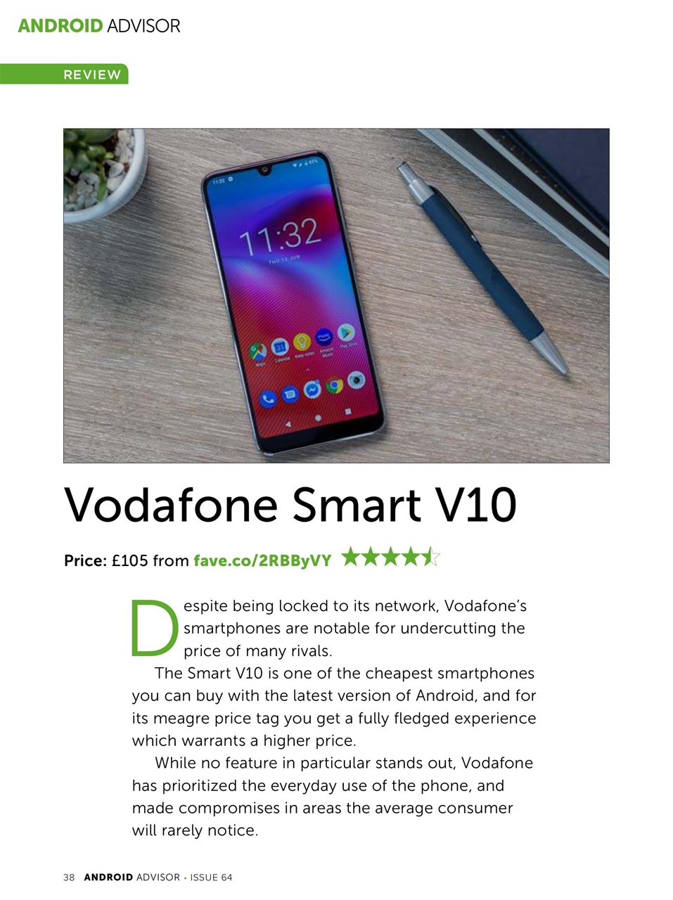 Android Advisor Preview Pages