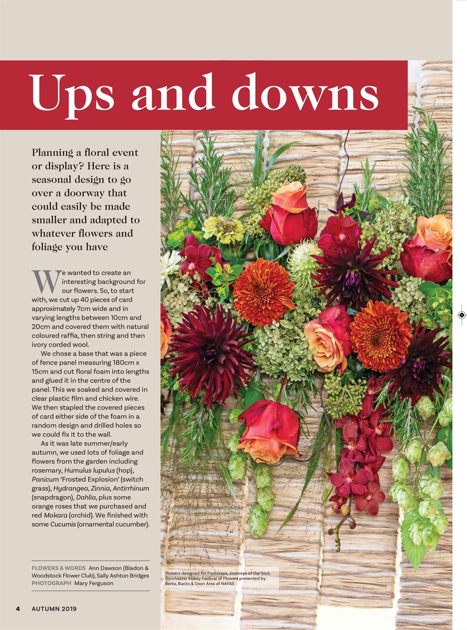 The Flower Arranger Preview Pages