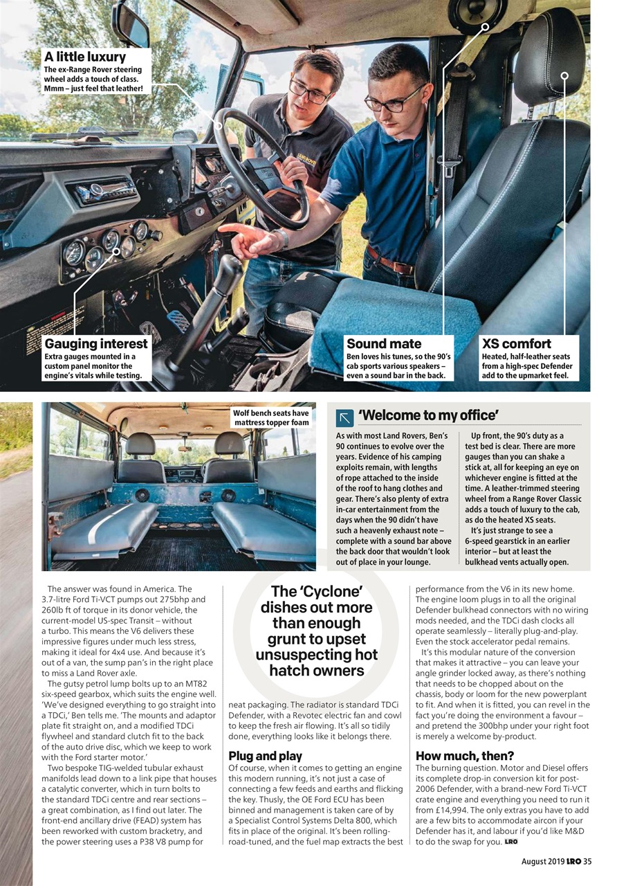 Land Rover Owner Preview Pages