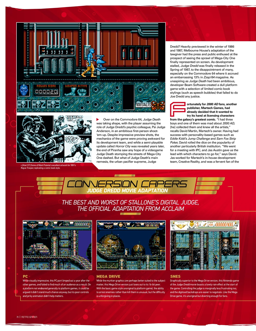 Retro Gamer Preview Pages