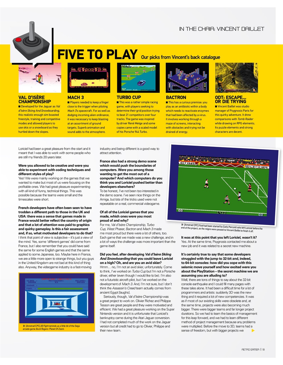 Retro Gamer Preview Pages