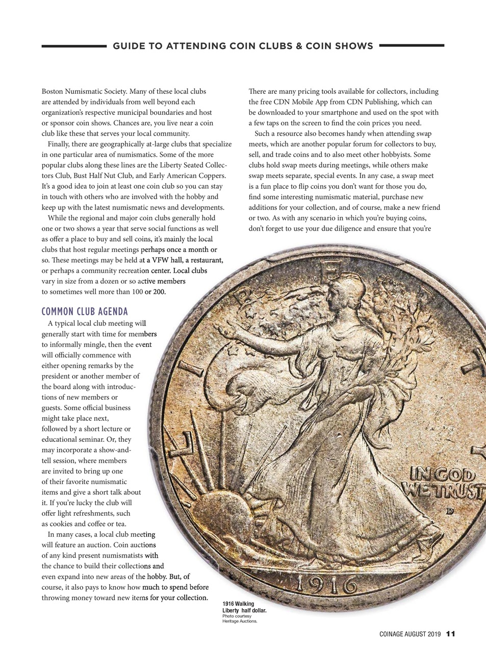 COINage Magazine Preview Pages