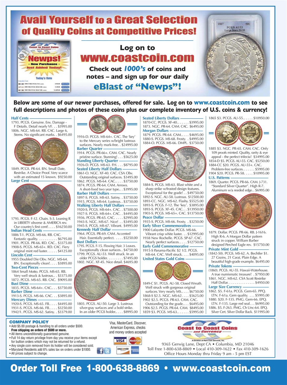 COINage Magazine Preview Pages