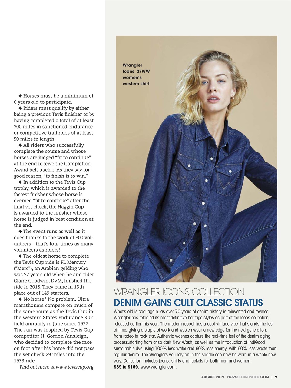 Horse Illustrated Magazine Preview Pages