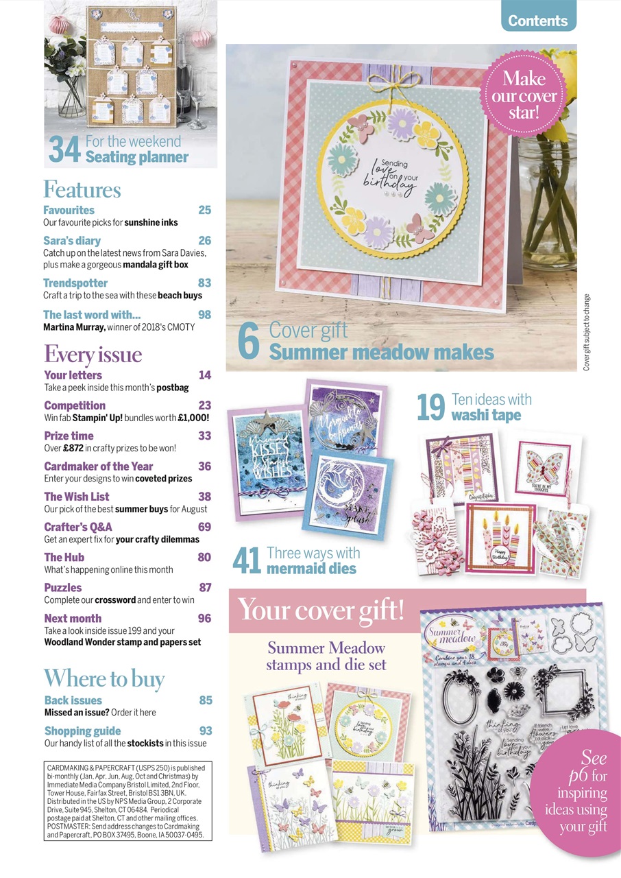 Cardmaking & Papercraft Preview Pages
