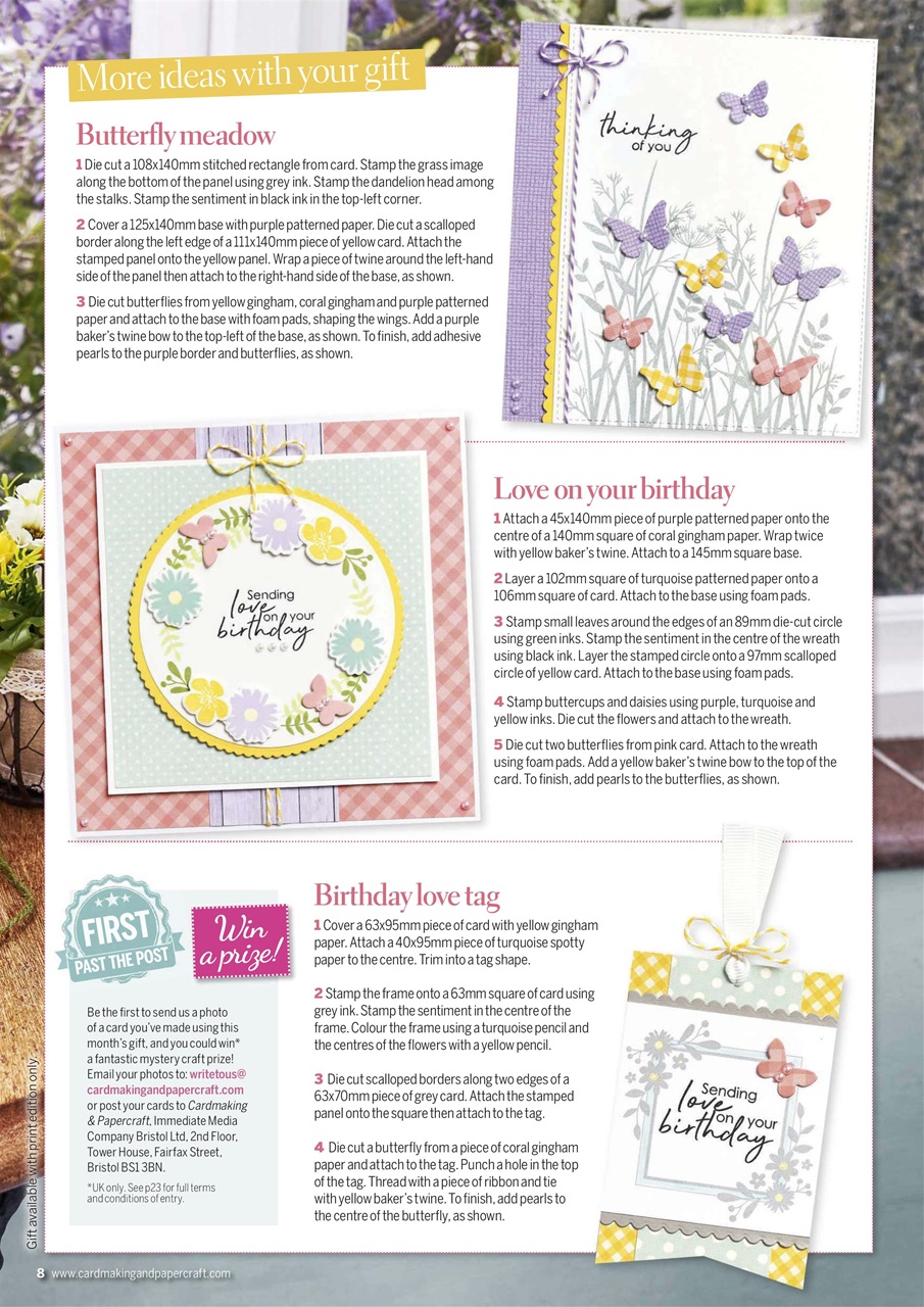 Cardmaking & Papercraft Preview Pages
