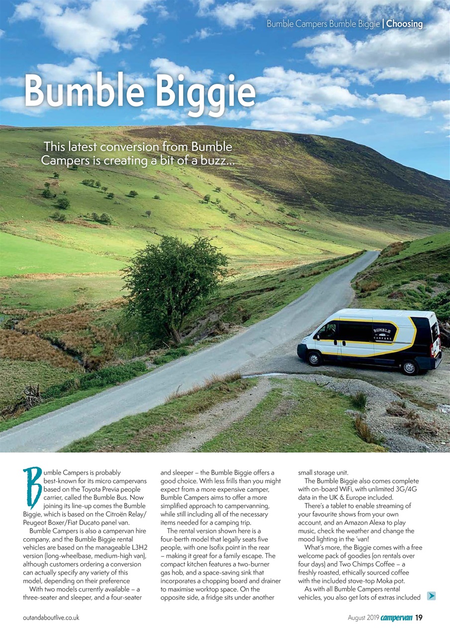 Campervan Preview Pages