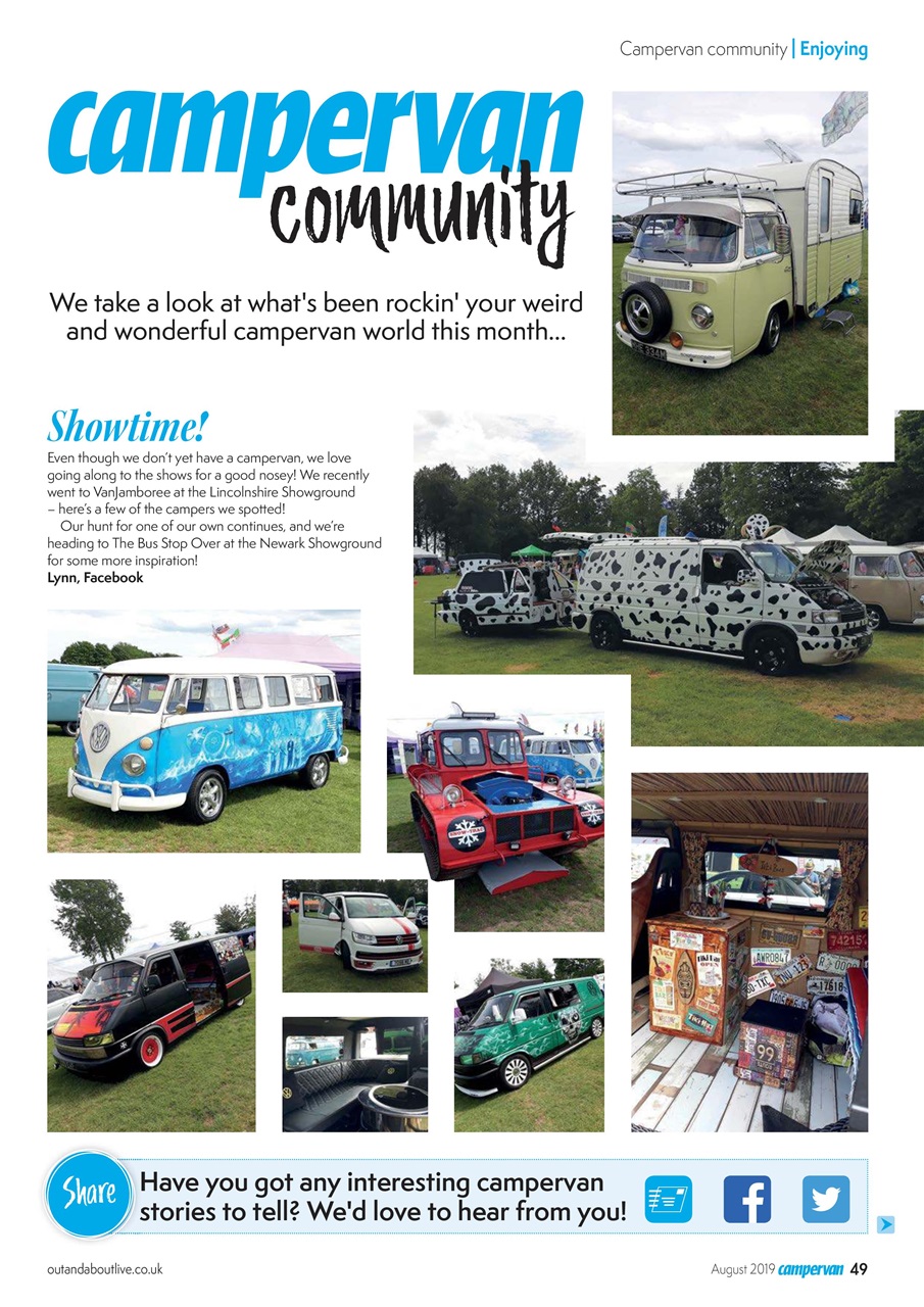 Campervan Preview Pages