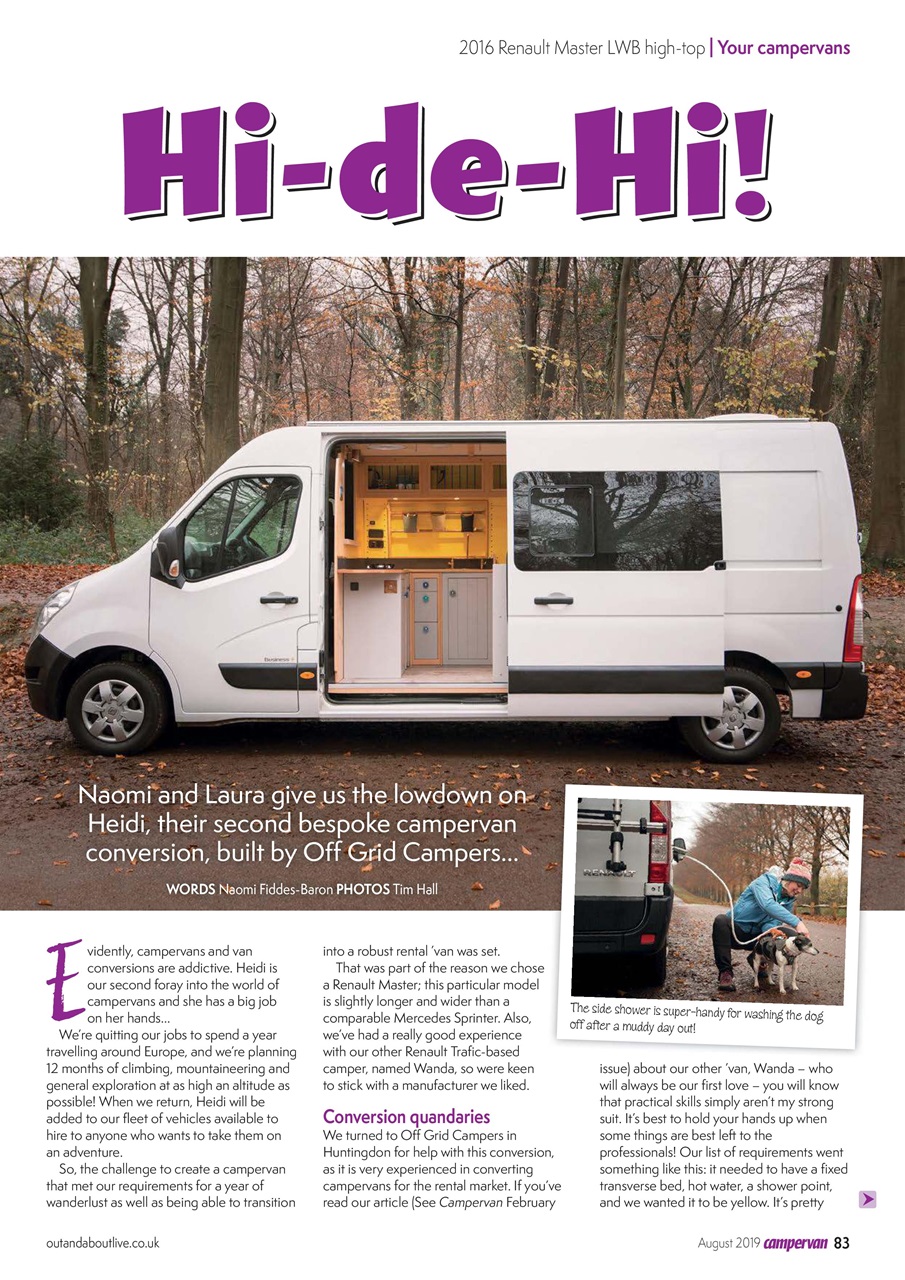 Campervan Preview Pages