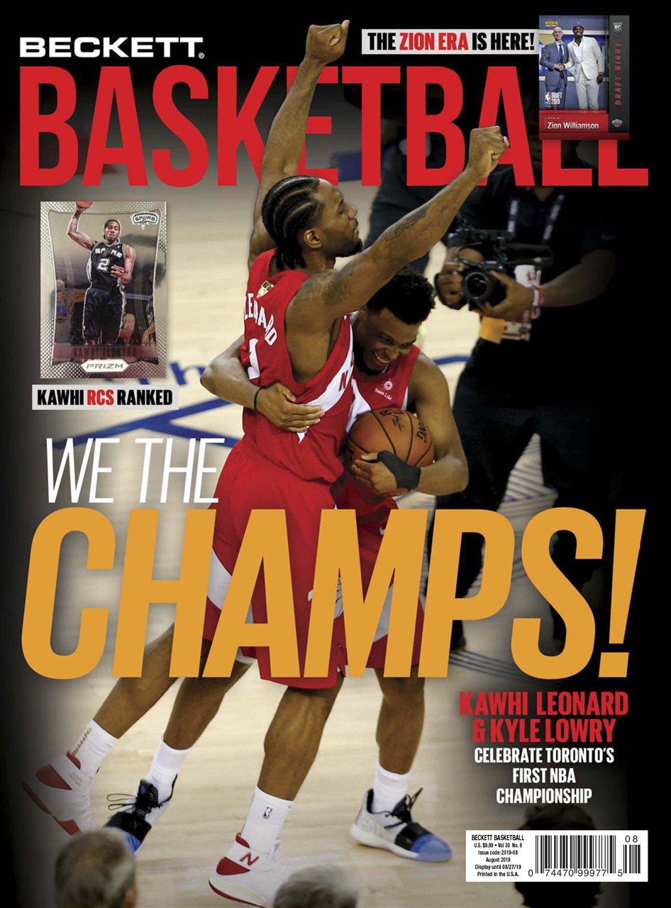Beckett Basketball Magazine Preview Pages