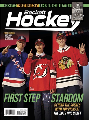 Beckett Hockey Magazine issue August 2019