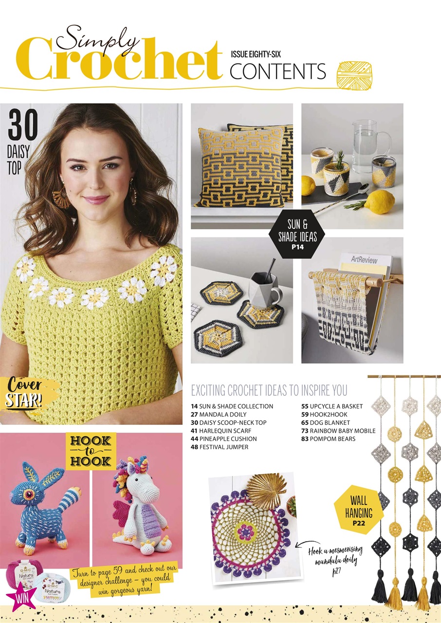 Simply Crochet Preview Pages