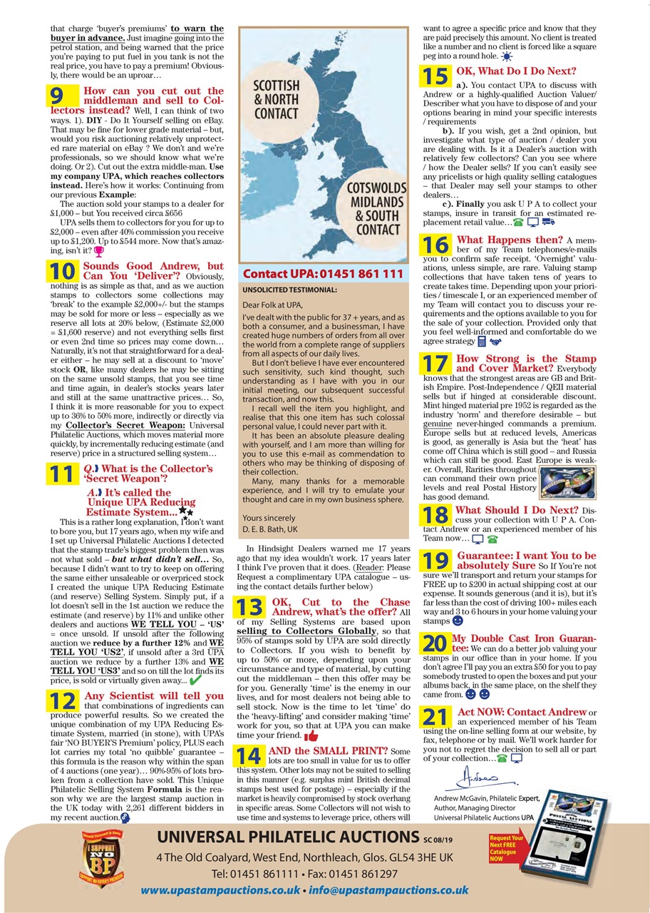 Stamp Collector Preview Pages