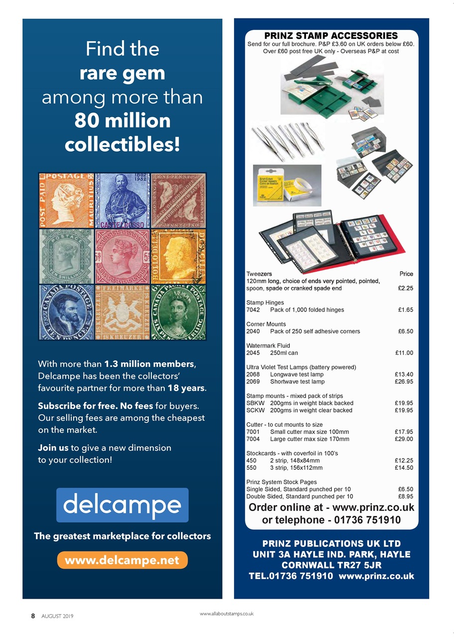Stamp Collector Preview Pages