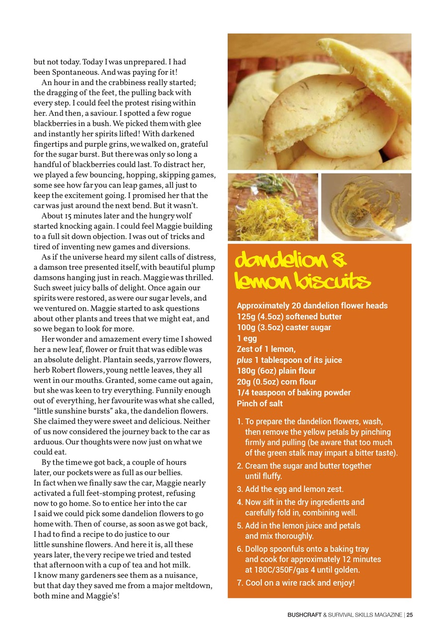 Bushcraft & Survival Skills Magazine Preview Pages