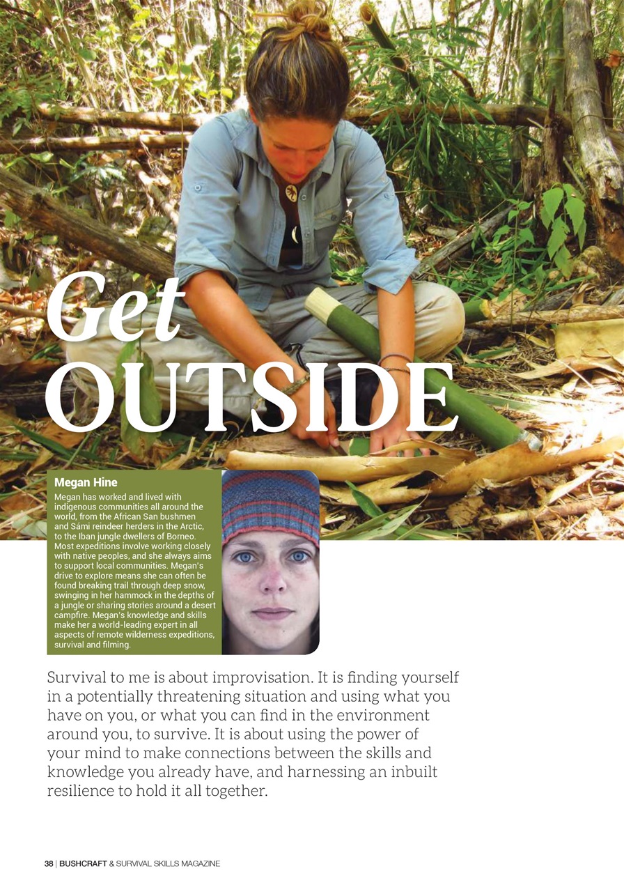 Bushcraft & Survival Skills Magazine Preview Pages