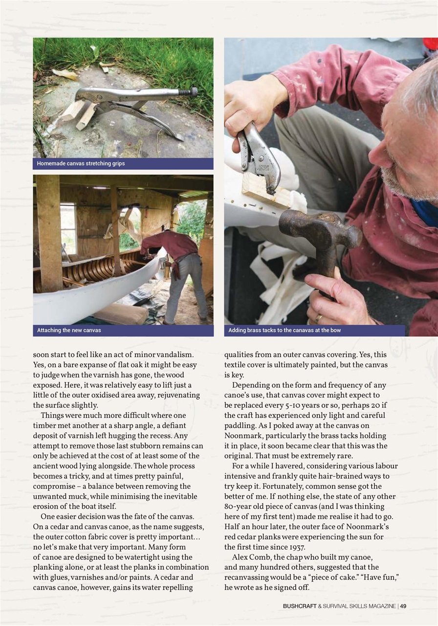 Bushcraft & Survival Skills Magazine Preview Pages