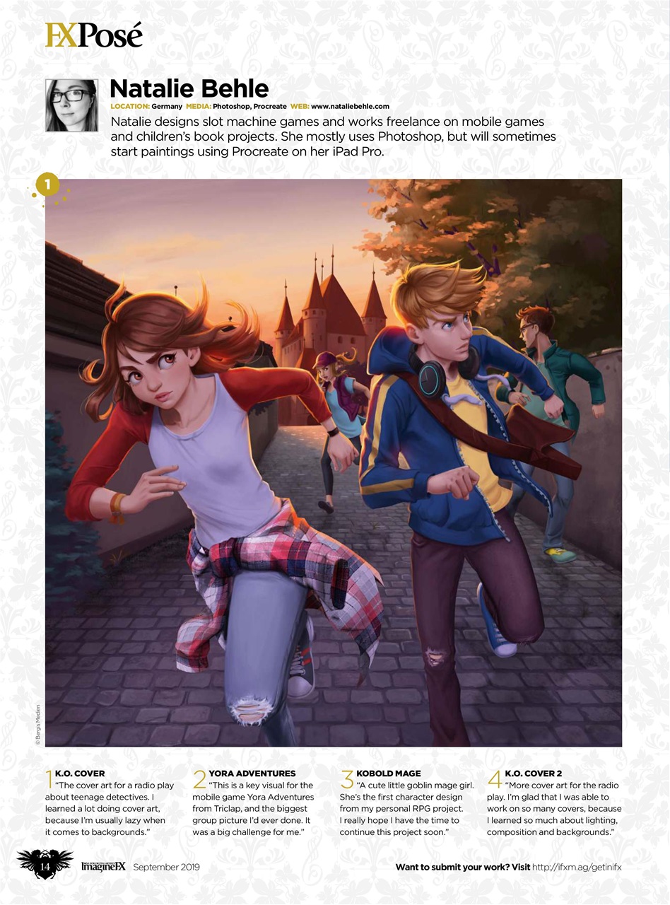 ImagineFX Preview Pages