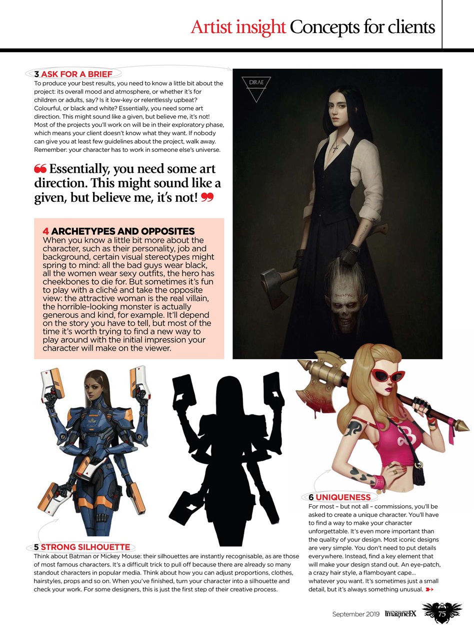 ImagineFX Preview Pages