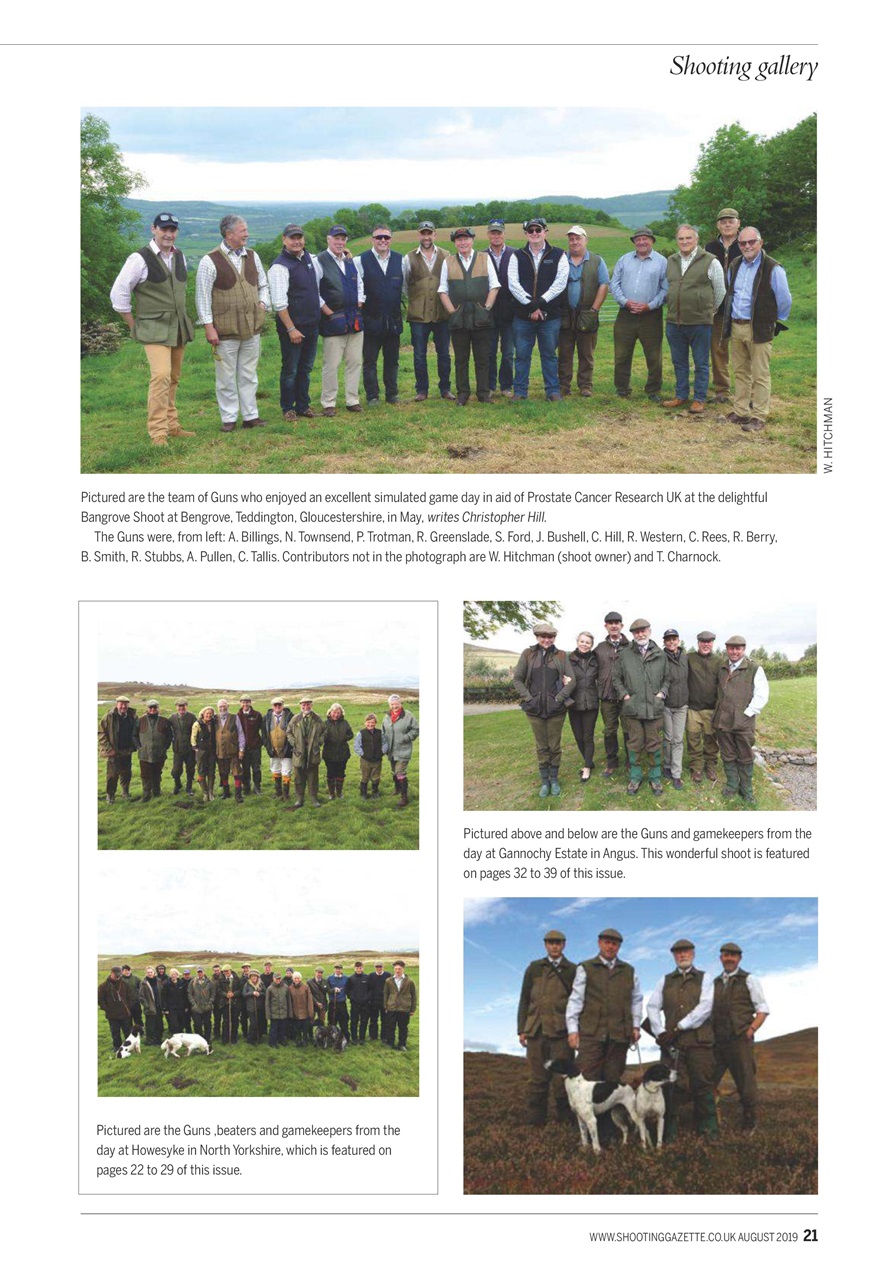 Shooting Gazette Preview Pages