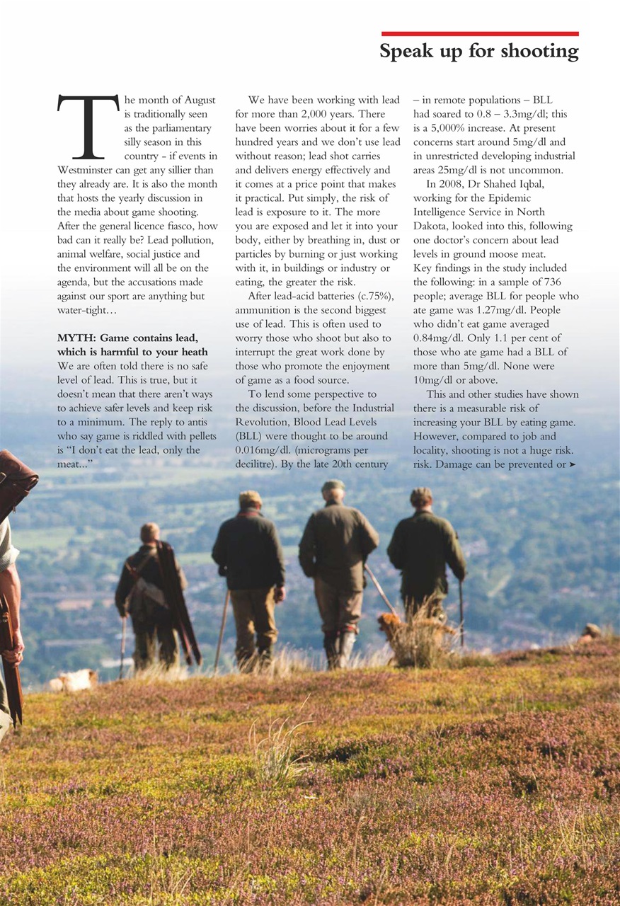 Shooting Gazette Preview Pages