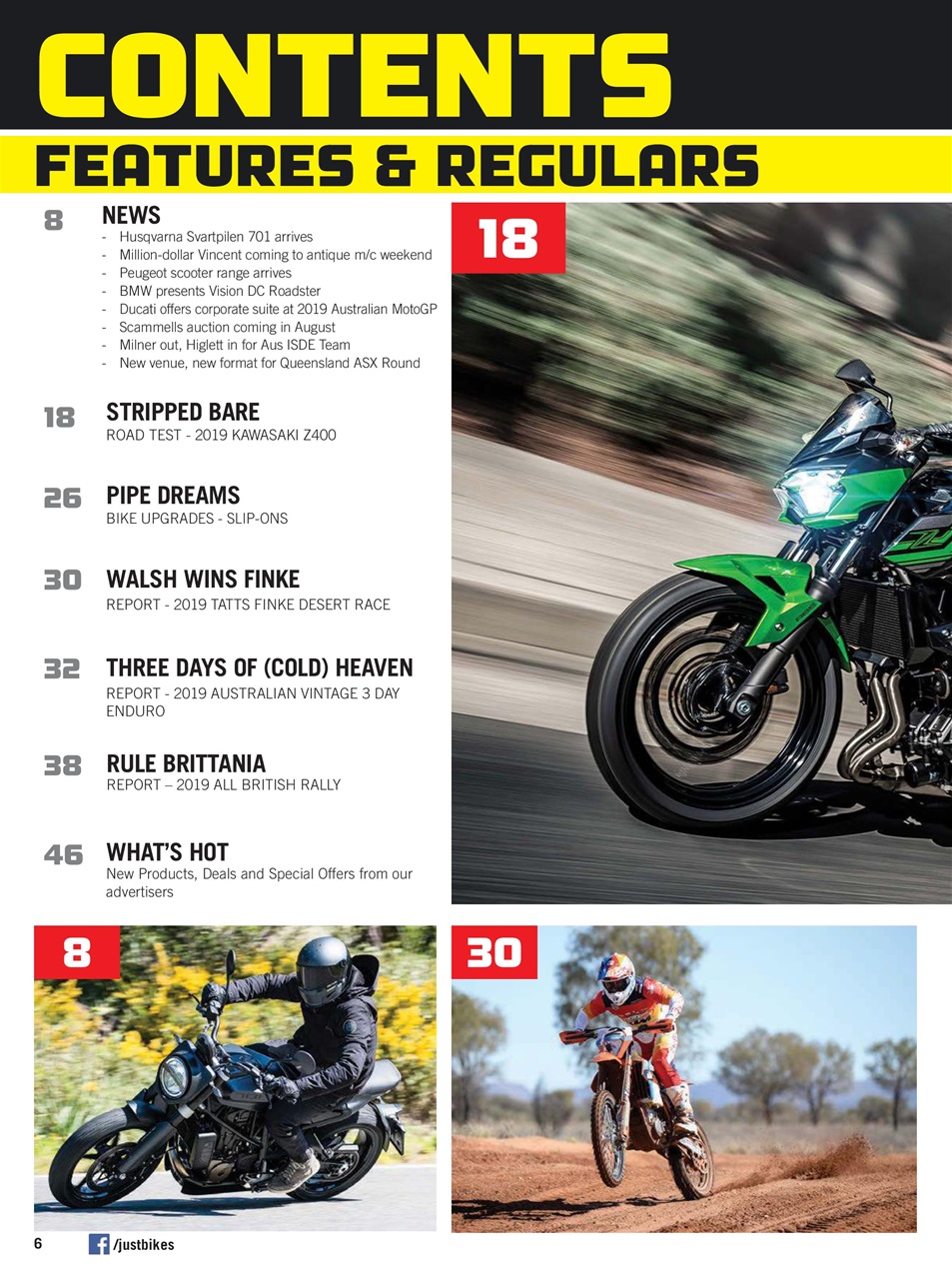 JUST BIKES Preview Pages