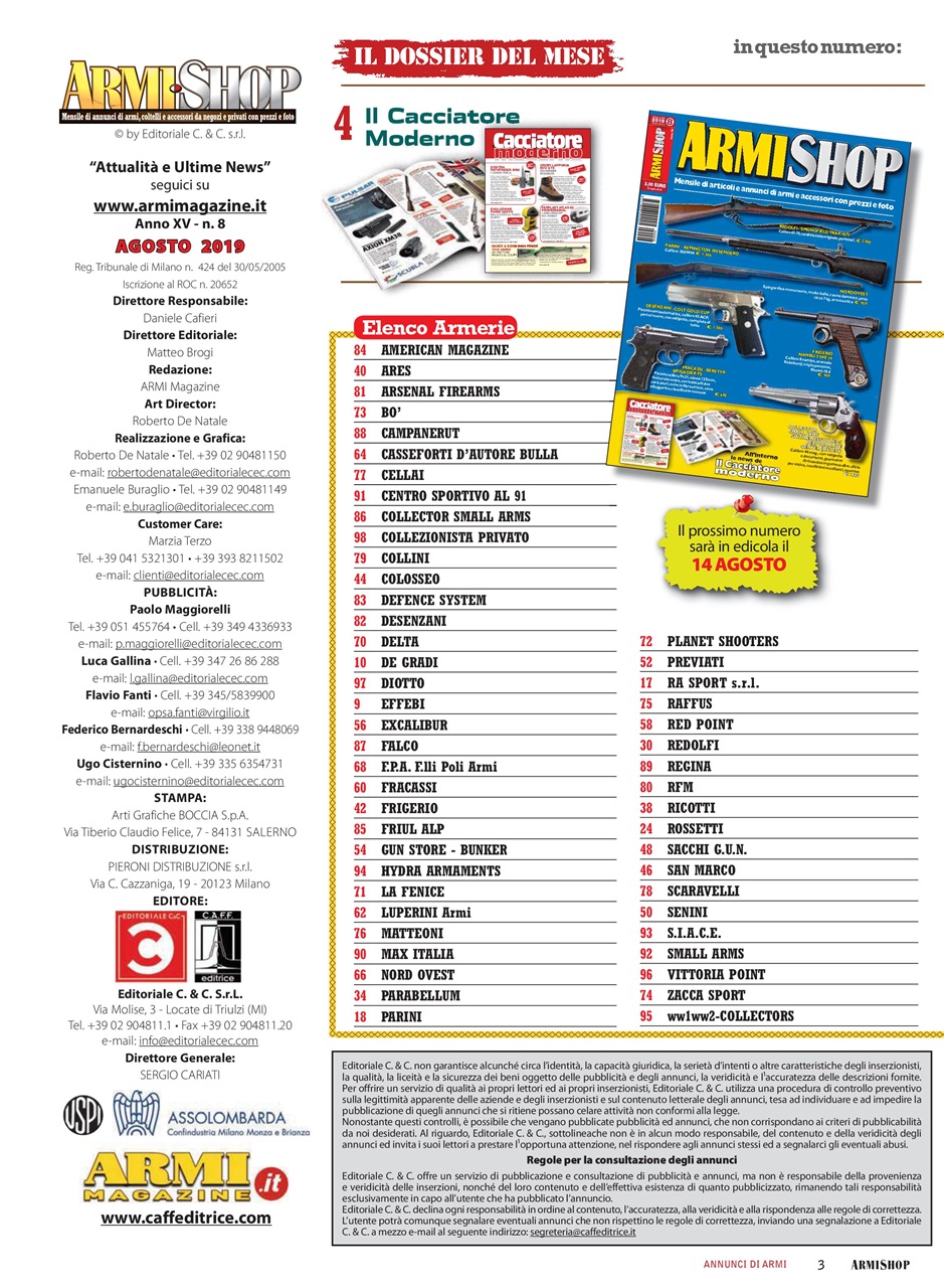 ARMI SHOP Preview Pages