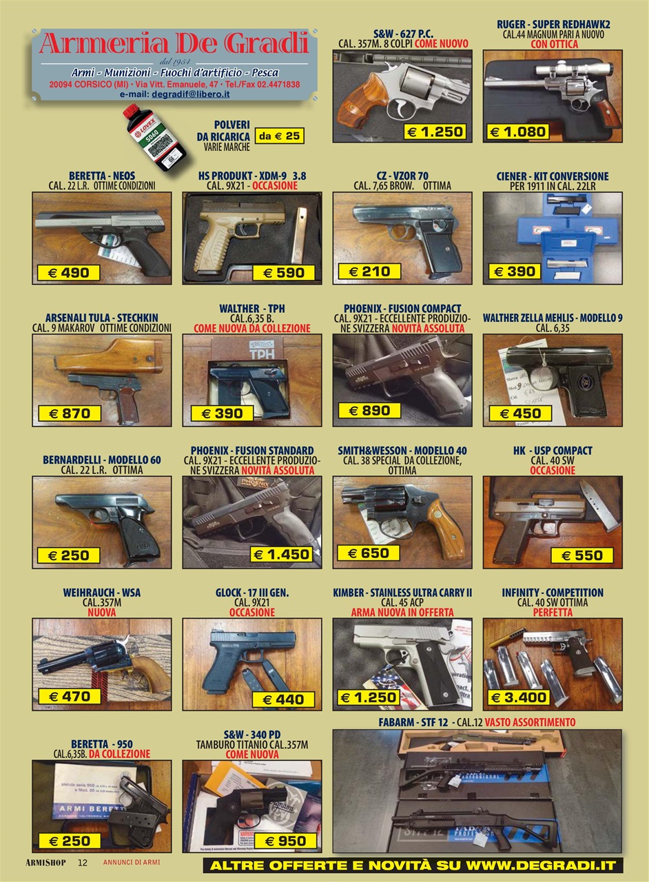 ARMI SHOP Preview Pages