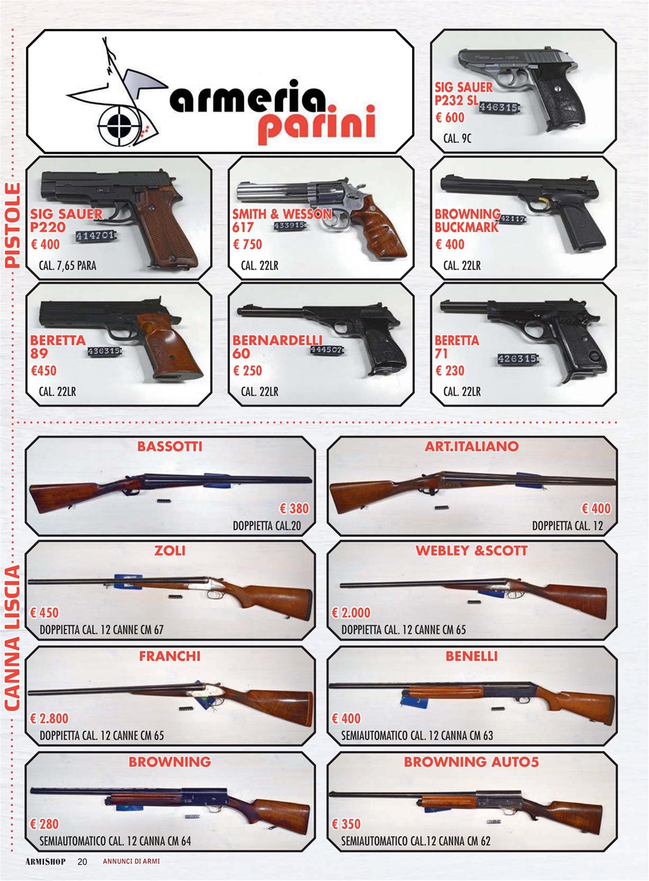 ARMI SHOP Preview Pages