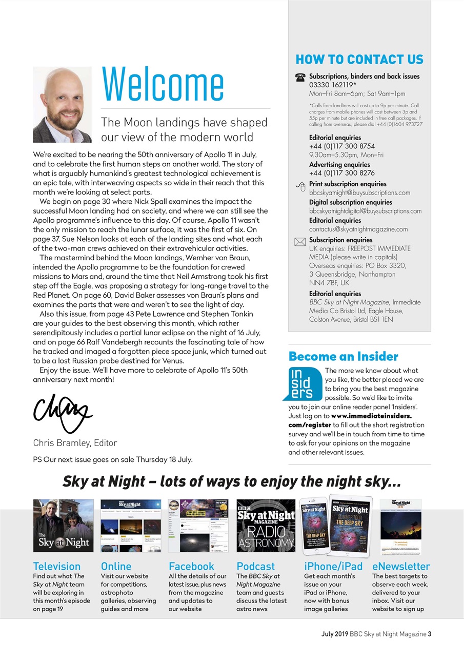 BBC Sky at Night Magazine Preview Pages