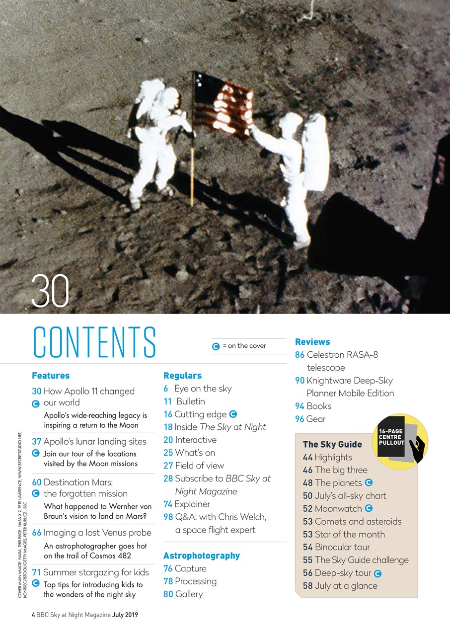 BBC Sky at Night Magazine Preview Pages