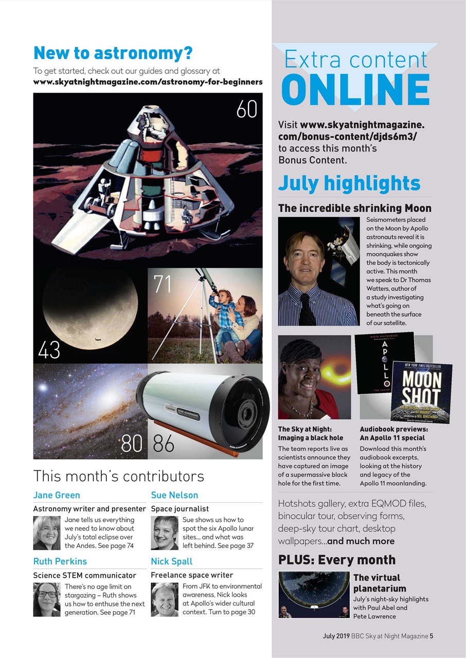 BBC Sky at Night Magazine Preview Pages