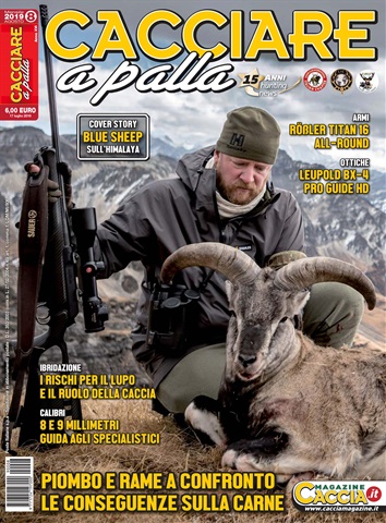 Caccia Magazine issue Agosto 2019