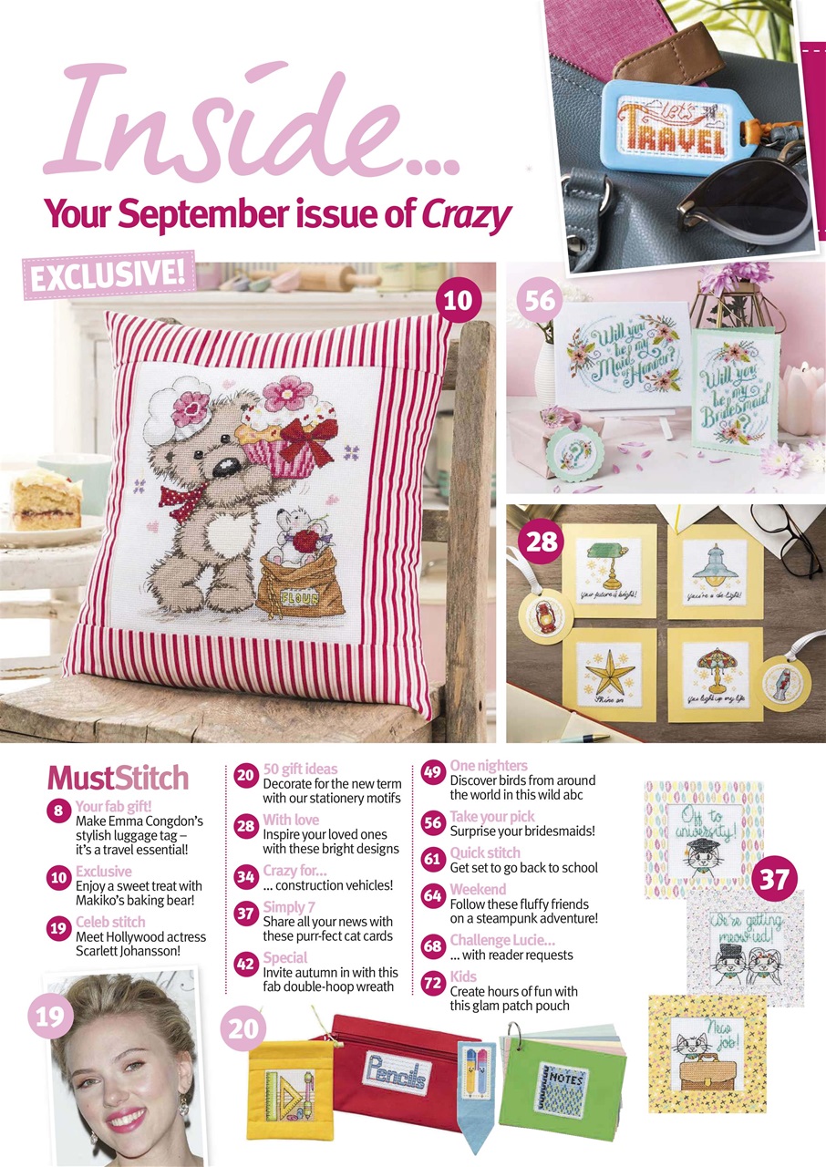 Cross Stitch Crazy Preview Pages