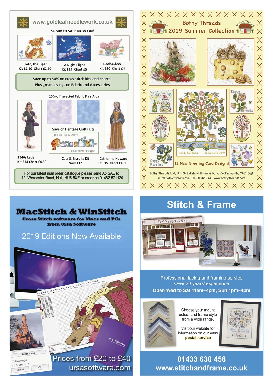 Cross Stitch Crazy Preview Pages