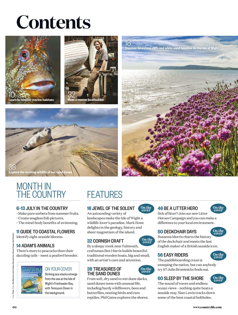 BBC Countryfile Magazine Preview Pages