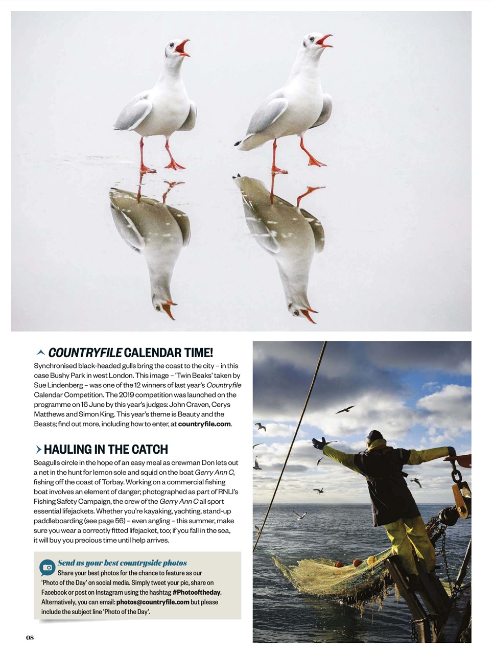 BBC Countryfile Magazine Preview Pages