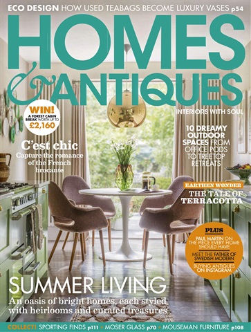 Homes & Antiques Magazine issue August 2019