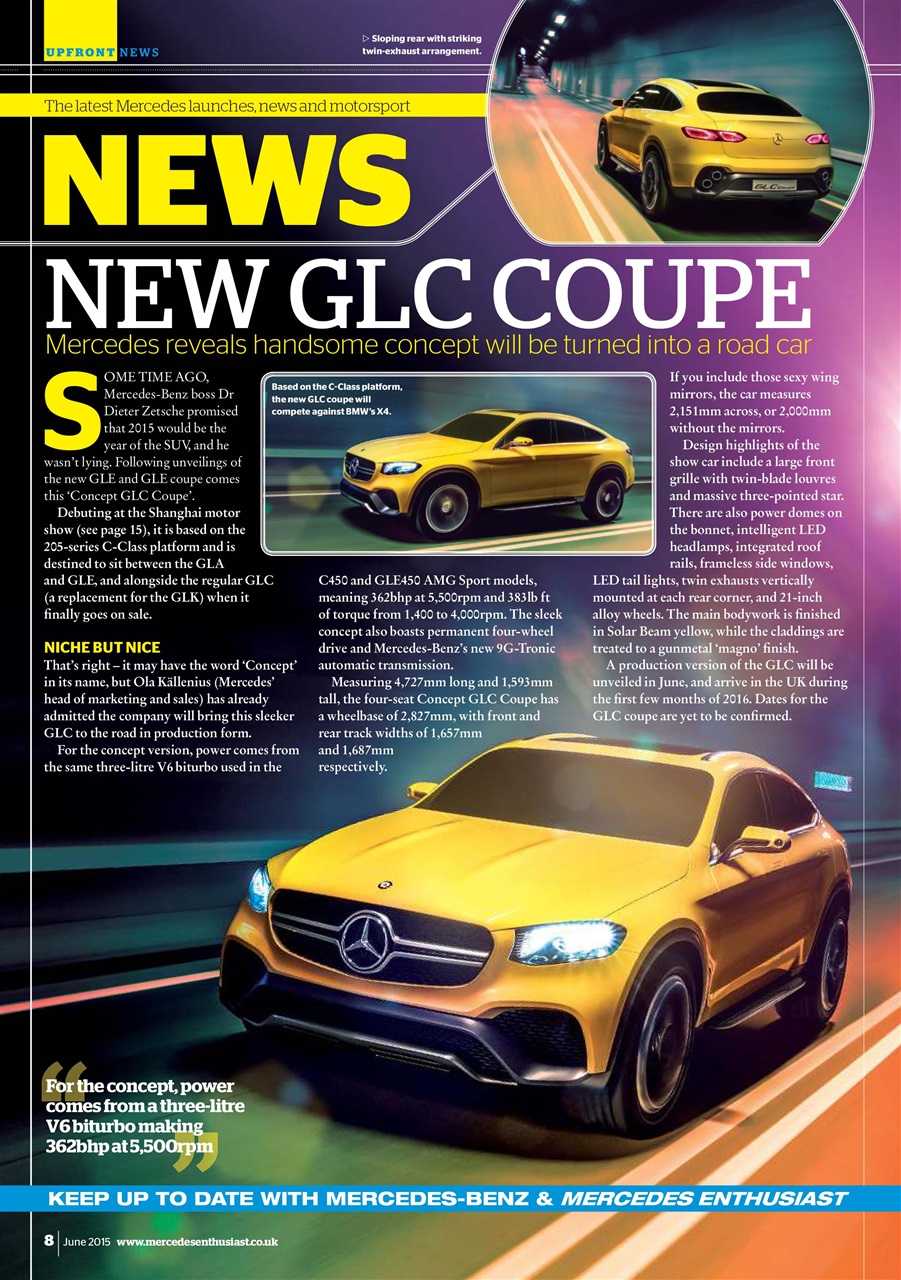 Mercedes Enthusiast Preview Pages