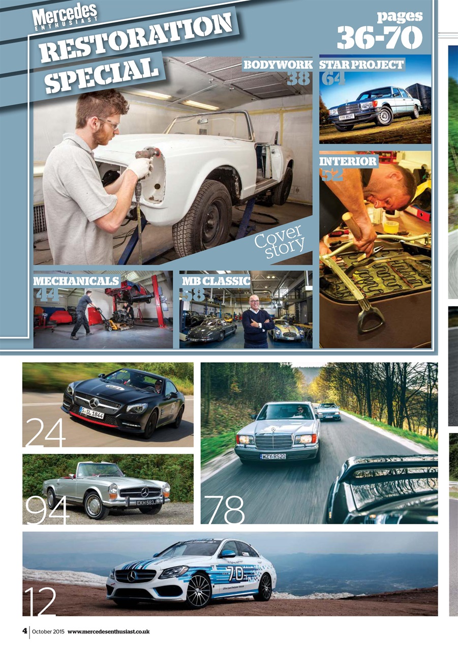 Mercedes Enthusiast Preview Pages