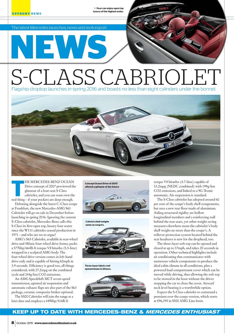 Mercedes Enthusiast Preview Pages